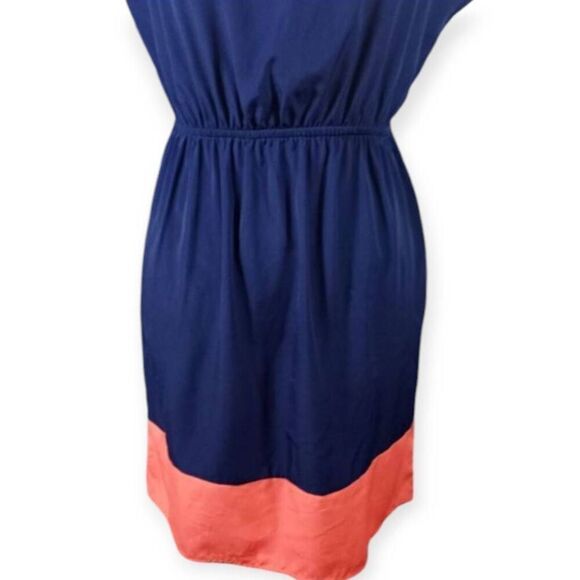 SOPRANO DK BLUE & CORAL DRESS SZ.XS EUC - Picture 3 of 7
